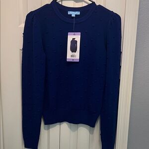 Draper James Royal Blue Knit Top